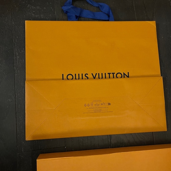 Louis Vuitton full set large empty box shopping bag home decoration storage - Picture 4 of 9
